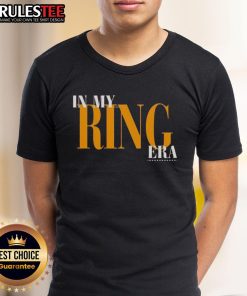 Alt Text: Stylish Kansas City Chiefs 'In My Ring Era' T-Shirt featuring bold graphics, perfect for fans and game day attire.