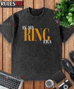 Nice Kansas City Chiefs In My Ring Era washed t-shirt, featuring team colors and logo for stylish fan apparel.