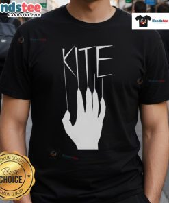 Nice Kite Hand T-Shirt featuring a colorful kite design, perfect for kite enthusiasts and casual wear lovers.