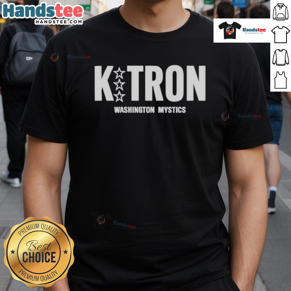 Nice Kitron Washington Mystics T Shirt Nice Kitron Washington Mystics T-Shirt featuring bold logo and vibrant colors, perfect for fans of the WNBA team.