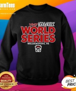 Cozy Nice Little League Baseball World Series sweatshirt, est. 1947, showcasing a legacy of youth sports