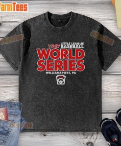 Nice Little League Baseball World Series Est 1947 Legacy Washed T-Shirt featuring classic design and comfortable fit.