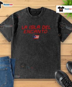 Alt Text: Nice Los White Sox Puerto Rican Heritage washed t-shirt featuring vibrant colors and cultural design.