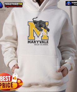Nice Maryvale High School logo hoodie featuring vibrant colors and a stylish design, perfect for school spirit and comfort.