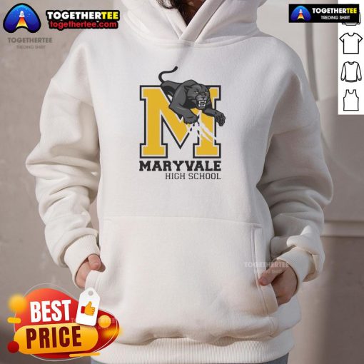 Nice Maryvale High School logo hoodie featuring vibrant colors and a stylish design, perfect for school spirit and comfort.