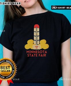 Nice Minnesota Farm Boy State Fair Ladies Tee featuring a stylish design perfect for fairgoers and farm lovers.