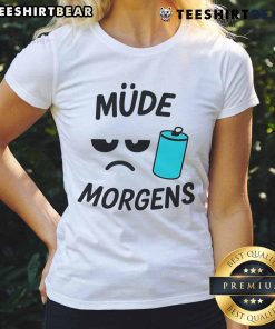 Nice Mude Morgens Ladies Tee featuring a vibrant design and comfortable fit, perfect for casual wear.