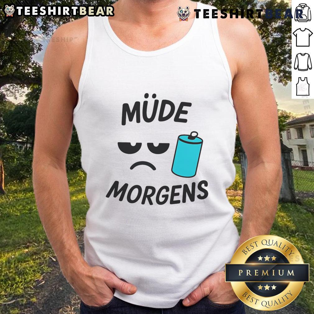 Nice Mude Morgens Tank Top Stylish Nice Mude Morgens tank top in vibrant colors, perfect for summer fashion and casual outings.