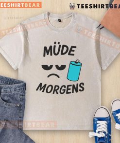 Nice Mude Morgens washed t-shirt in soft fabric, perfect for casual wear and stylish outfits.