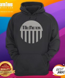 Cozy Nice Mudhoney Morning in America hoodie displayed on a rustic wooden background, perfect for casual wear.