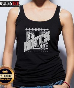 Brooklyn Nets Rise Above tank top featuring team logo and vibrant colors, perfect for NBA fans and casual wear.