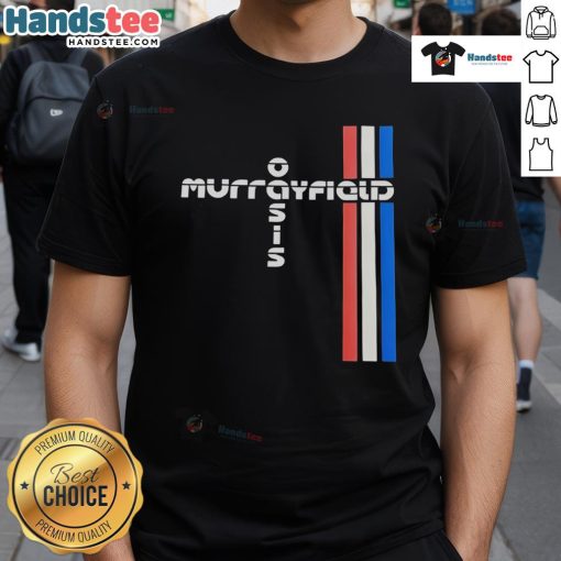 Nice Oasis Murrayfield T-Shirt featuring a stylish design and vibrant colors, perfect for fans of the band.