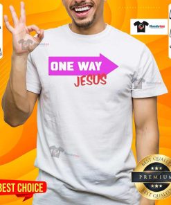 Nice One Way Jesus Paul Doyle T-Shirt featuring a bold design celebrating faith and positivity.