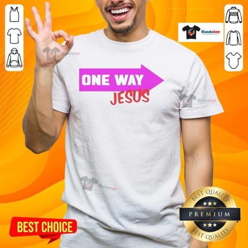 Nice One Way Jesus Paul Doyle T-Shirt featuring a bold design celebrating faith and positivity.