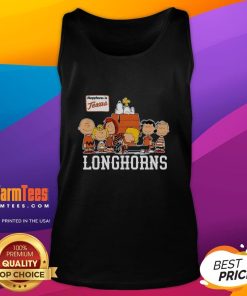 Nice Peanuts The Gang Happiness Is Texas Longhorns tank top featuring vibrant graphics and comfortable fit for fans.