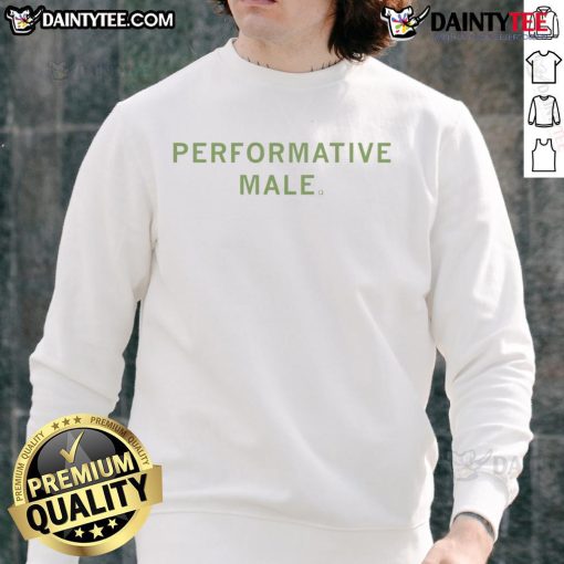 Stylish male sweatshirt in a modern design, perfect for casual wear and showcasing nice performative features.