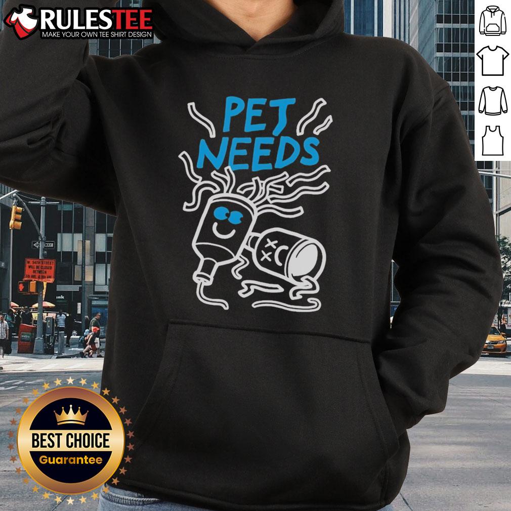Nice Pet Needs Party Popper Hoodie Nice pet wearing a colorful party popper hoodie, perfect for festive occasions and celebrating with style.