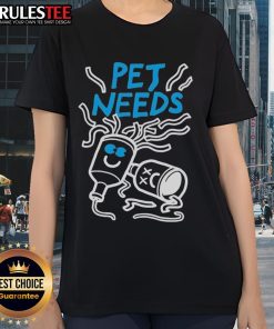 Happy pet wearing a party popper-themed ladies tee, perfect for fun celebrations and pet-friendly events.