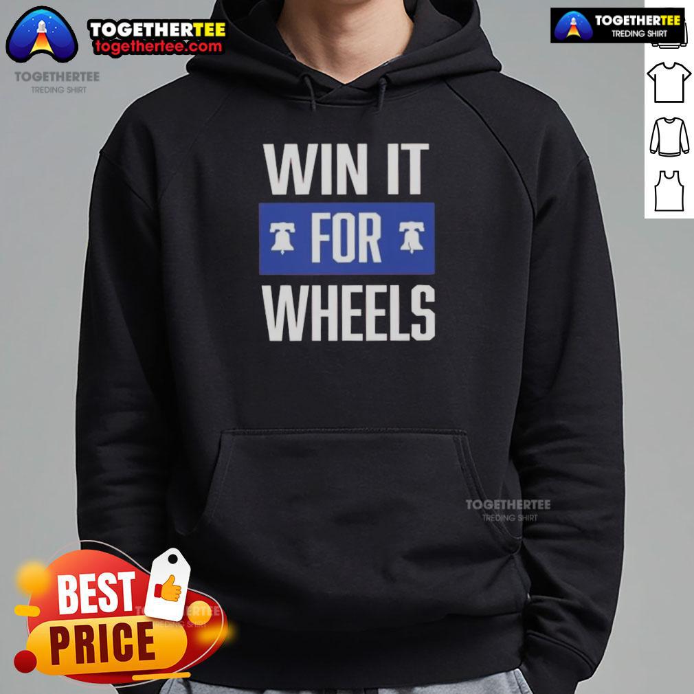Nice Philadelphia Phillies Win It For Wheels Hoodie Nice Philadelphia Phillies Win It For Wheels Hoodie featuring bold team logo and vibrant colors, perfect for fans.