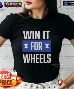 Nice Philadelphia Phillies Win It For Wheels Ladies Tee featuring vibrant team colors and a stylish design for fans.
