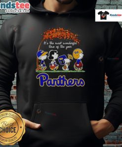 Alt Text: Nice Pitt Panthers Halloween hoodie featuring festive design, perfect for celebrating the most wonderful time of the year.