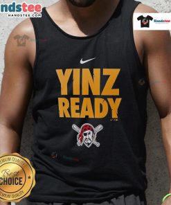 Stylish Nice Pittsburgh Pirates Yinz Ready Tank Top for fans, perfect for game day and summer outings.