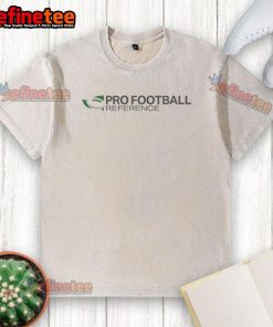 Nice Pro Football Reference washed t-shirt featuring a vintage design, perfect for sports fans and casual wear.