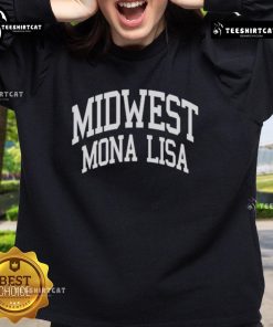 Nice Quinn Xcii Midwest Mona Lisa Sweatshirt featuring a unique design, perfect for casual wear and art lovers.