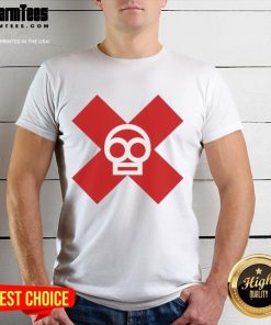 Alt Text: Stylish Raja Jackson Toxic Burger Logo T-Shirt featuring a vibrant graphic design, perfect for casual wear.