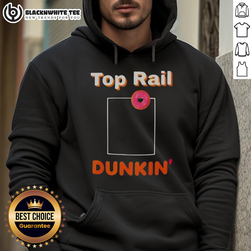 Nice Red Sox Top Rail Dunkin Hoodie