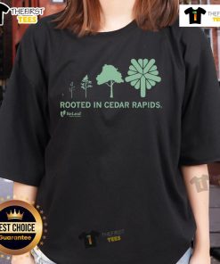 Nice Refleaf Rooted In Cedar Rapids Ladies Tee featuring a stylish design for women, perfect for casual wear.
