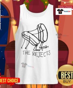 Alt Text: Woman wearing a Nice Rejects Sarah Pardini meme tank top, showcasing a trendy and humorous fashion statement.