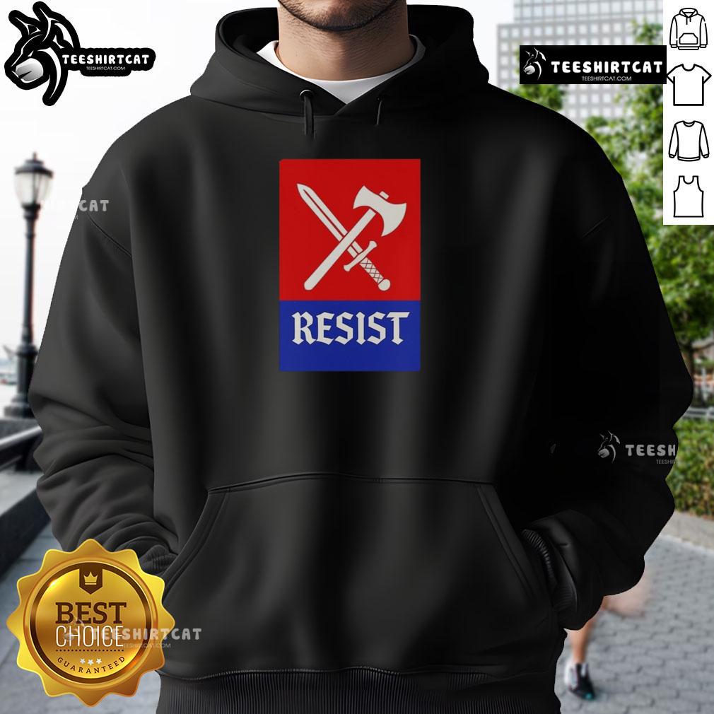 Nice Resist Mayah Sommers Young Queen Of Scots Hoodie Young Queen of Scots hoodie featuring the Nice RESIST design by Mayah Sommers, perfect for stylish comfort.