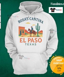 Cozy Nice Rosas Cantina hoodie featuring a stylish design, perfect for fans in El Paso, Texas.