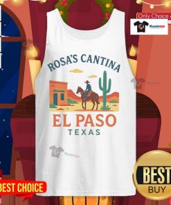 Stylish Nice Rosas Cantina tank top featuring vibrant design, perfect for summer in El Paso, Texas.