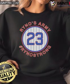 Nice Ryne Sandberg Ryno Strong sweatshirt featuring a stylish design, perfect for Cubs fans and sports enthusiasts.
