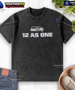 Nice Seattle Seahawks 12s As One washed t-shirt in vibrant colors, perfect for fans showing team spirit on game day.