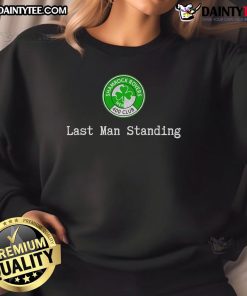 Nice Shamrock Rovers Member 400 Club Last Man Standing sweatshirt featuring team colors and logo for fans and supporters.