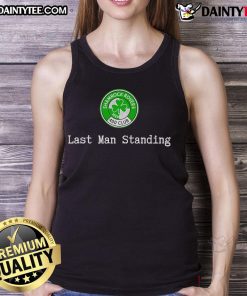 Nice Shamrock Rovers Member 400 Club Last Man Standing tank top featuring vibrant design and club logo.