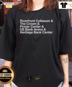 View of the Big Arena on the River in Nice, featuring the Ladies Tee, showcasing a vibrant outdoor atmosphere.