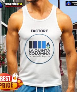 Stylish Nice Transparent E-Factor logo tank top showcasing modern design and vibrant colors for casual wear.