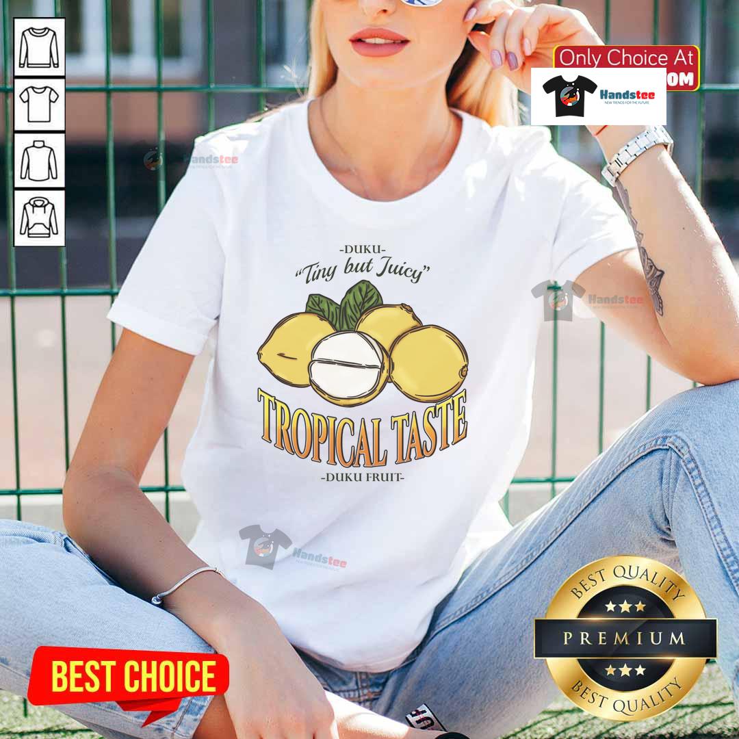 Nice Tropical Taste Duku Fruit Vintage Ladies Tee