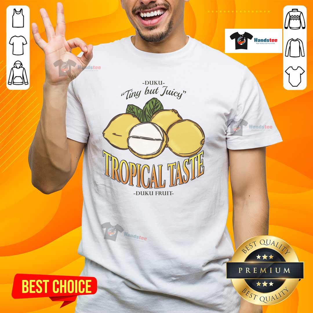 Nice Tropical Taste Duku Fruit Vintage T Shirt Vintage T-shirt featuring a vibrant Duku fruit design, perfect for tropical taste lovers and fashion enthusiasts.