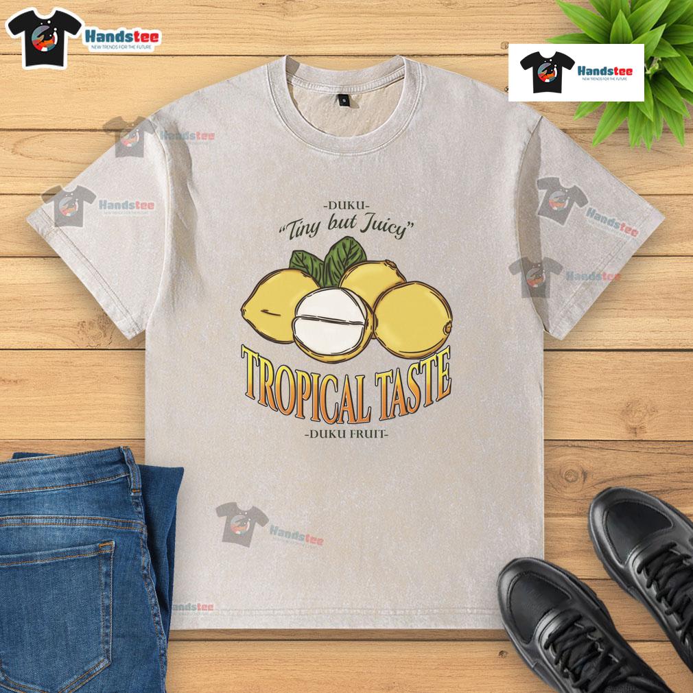 Nice Tropical Taste Duku Fruit Vintage Washed T Shirt Vintage washed T-shirt featuring a nice tropical taste duku fruit design, perfect for casual summer wear.