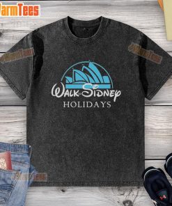 Nice Walk to Sidney Holidays washed t-shirt featuring a vibrant design, perfect for casual summer outings.