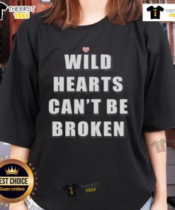 Nice Wild Hearts Can't Be Broken Ladies Tee in vibrant colors, perfect for casual wear and expressing individuality.