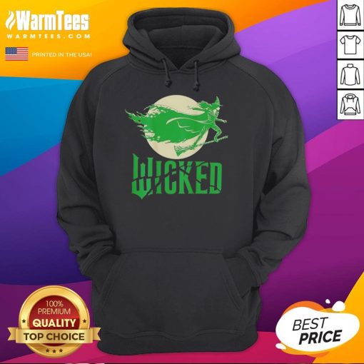 Nice witch in the moonlight wearing a stylish hoodie, perfect for Halloween and cozy nights under the stars.