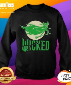 Cozy Nice Witch in the Moonlight Sweatshirt featuring a whimsical design perfect for Halloween and autumn fashion.