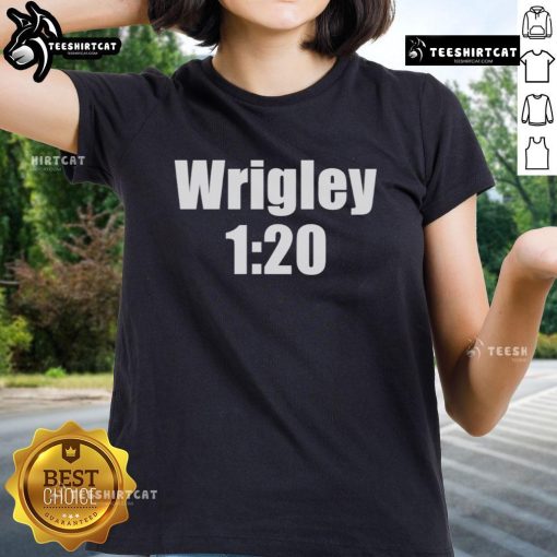 Nice Wrigley 1/20 ladies tee in vibrant colors, perfect for casual outings and sports events.