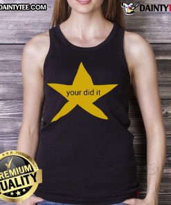 Stylish Nice Your Did It Star Tank Top in vibrant colors, perfect for casual summer outfits and trendy looks.
